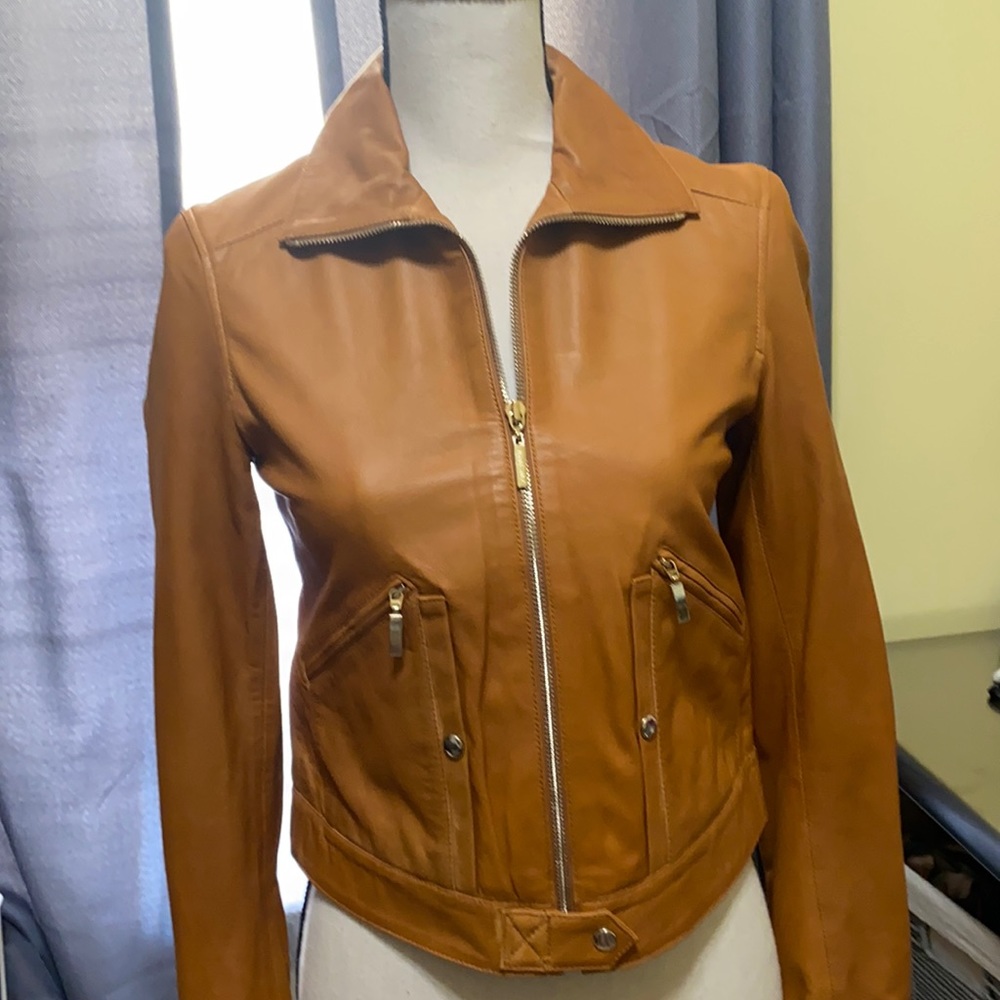 Leather jacket